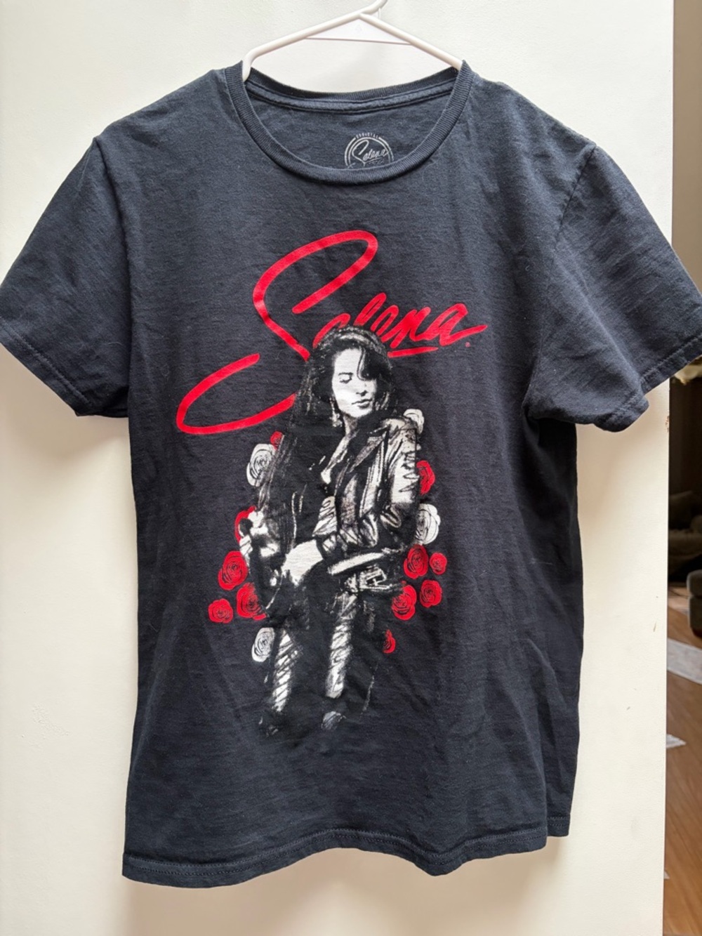 Black Graphic Tee for Kids - Icon Print
